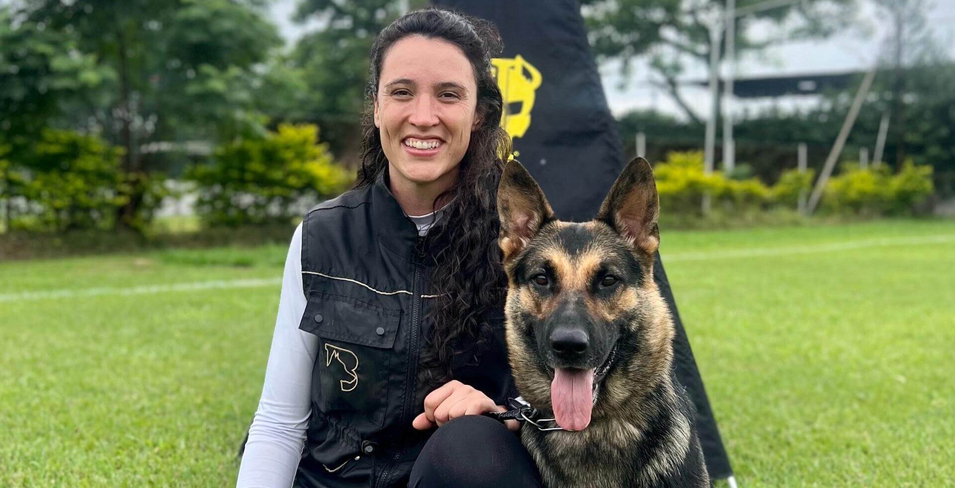 Carol com Pastor